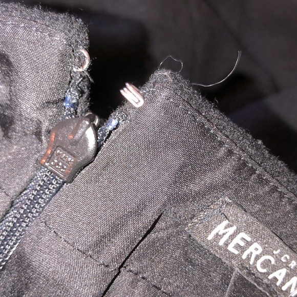 J Crew Mercantile size 6 black wool pencil skirt - Picture 6 of 10